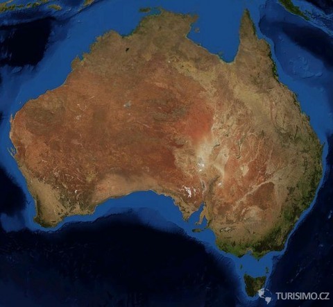 Australský kontinent, autor: Hesperian